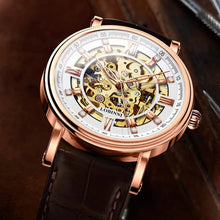 Charger l'image dans la galerie, LOBINNI Watch Men Switzerland Watch Luxury Watch Men Automatic Mechanical Watch Brands Leather Watch Cost Watch 9010 (4317448863829)