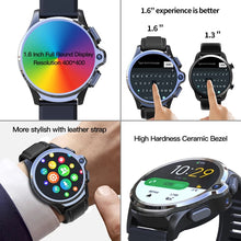 Charger l&#39;image dans la galerie, KOSPET Prime 3GB 32GB Smartwatch téléphone 1260mAh batterie double caméra visage ID unclok 1.6 pouces 4G Android montre intelligente Bluetooth GPS (4313158418517)