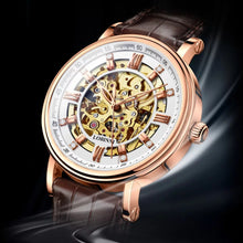 Charger l'image dans la galerie, LOBINNI Watch Men Switzerland Watch Luxury Watch Men Automatic Mechanical Watch Brands Leather Watch Cost Watch 9010 (4317448863829)