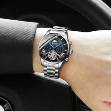 Charger l'image dans la galerie, HAIQIN men's/mens watches top brand luxury automatic/mechanical/luxury watch men sport wristwatch mens reloj hombre tourbillon (4313191841877)