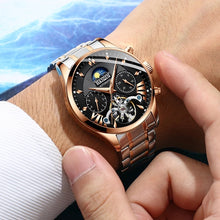 Charger l'image dans la galerie, HAIQIN men's/mens watches top brand luxury automatic/mechanical/luxury watch men sport wristwatch mens reloj hombre tourbillon (4313191841877)