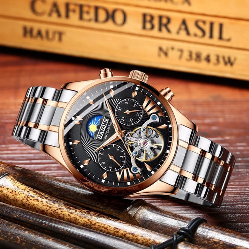 HAIQIN men's/mens watches top brand luxury automatic/mechanical/luxury watch men sport wristwatch mens reloj hombre tourbillon (4313191841877)