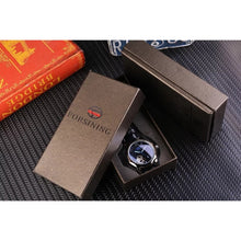 Charger l'image dans la galerie, Winner Blue Ocean Geometry Design Transparent Skeleton Dial Mens Watch Top Brand Luxury Automatic Fashion Mechanical Watch Clock (4313189154901)