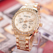 Charger l'image dans la galerie, Women  Watches Stainless Steel Exquisite Watch Women Rhinestone Luxury Casual Quartz Watch Relojes Mujer 2019 New Arrivals 876 (4313171460181)